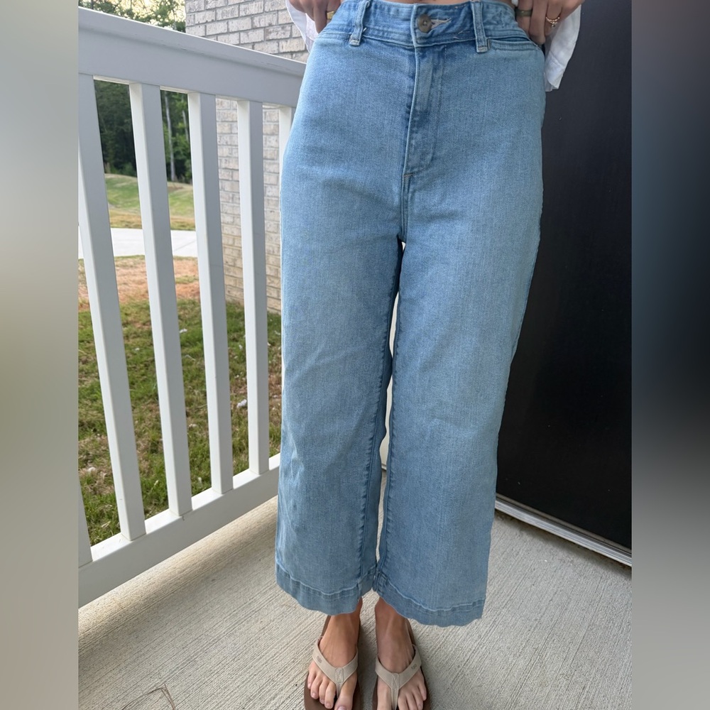 GAP Light Blue Wide Leg Women's Jeans